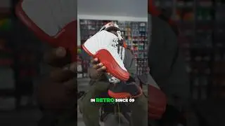Битва кроссовок! Игры Air Jordan 12 Cherry против Air Jordan 12 Flu!