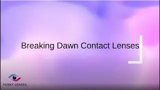 Breaking Dawn Contact Lenses | Twilight Bella Vampire Contacts