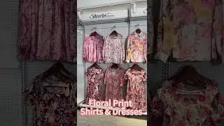 2024 Dropship Popular Clothing Floral Print Shirts & Dresses #clothingsupplier #dropshipping #shewin