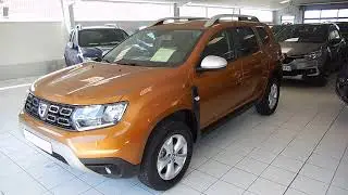 Pr&eacute;sentation, essai statique DACIA DUSTER 2 DCI 110 CH BVM6 PRESTIGE 4X2 ORANGE ATACAMA 2018