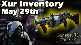 Destiny 2 - Xur May 29th - Cryptic Bungie Tweet - Pyramid Ships - Where is Xur - Xur This Week