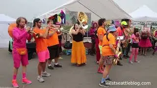 Neon Brass Party at Duwamish River Festival 2023