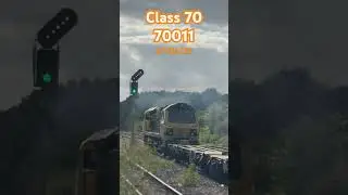 freightliner class 70 giving the power #freighttrain #freightliner #class70 #class70 #trainspotting