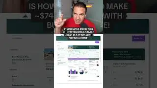 IF YOU MAKE $100K THIS IS HOW YOU COULD MAKE ~$74K IN 5 YEARS WITH BUYING A HOME!