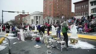 Ice Carving Elimination Competition