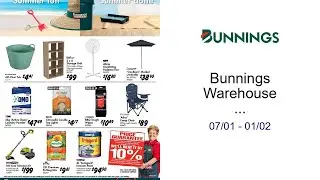 Bunnings Warehouse Summer Fun Summer Done Catalogue 07/01 - 01/02
