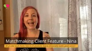 Matchmaking Client Feature Nina (Find Veg Love: Vegan Matchmaking | Vegan Dating | Date Coaching)
