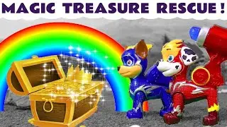 Magic Treasure Rescue Story with Chase and Marshall