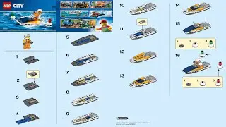 LEGO instructions - City - 30363 - Race Boat