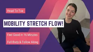 At Home Mobility And Flexibility Flow Workout! Full Body Feel Good Movement For All Fitness Levels!