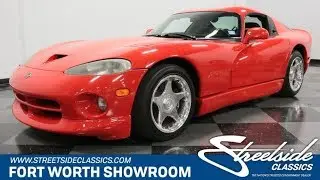 1998 Dodge Viper GTS for sale | 3456 DFW