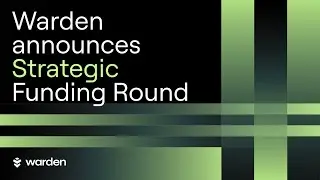 Warden Announces $4 Million Strategic Funding Round Led by Builders and Infrastructure Partners