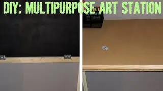 DIY: Multipurpose Art Station ($20)