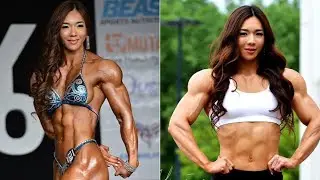Jhi Yeon-woo South Korean female bodybuilder fitness motivation | #shorts