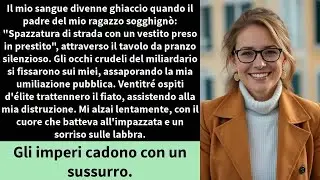 Il mio sangue divenne ghiaccio quando il padre del mio ragazzo sogghignò： ＂Spazzatura di strada con