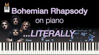 Queen - Bohemian Rhapsody [Audio Illusion] Can a piano trick your mind?