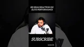 Sid Bhai Reaction On S8ul Elite Performance ☠️ #s8ul #s8ulelite #sid #jontygaming #pahadigamer
