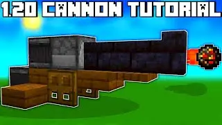 🦅 Minecraft Bedrock 1.20 | Cannon Tutorial!