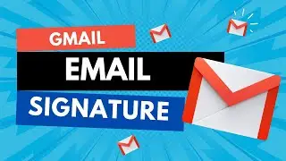 How to add a signature on emails in Gmail