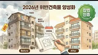 2026 위반건축물 양성화|12년만에 찾아온 마지막기회