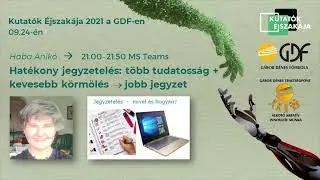 Haba Anikó: Hatékony jegyzetelés