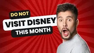 Do NOT visit Disney this month