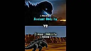Ancient Godzilla vs Zimaut Godzilla | #vsbattle #monsterverse #godzilla #wisedit