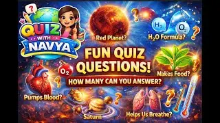 Part4, 20 Science & GK Quiz Questions 🧠 | Test Your Knowledge in 10 Seconds!