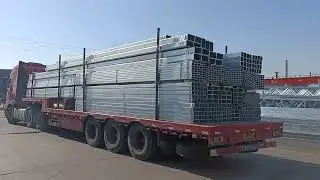 Hot-dip galvanized square tube