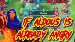 Gameplay ALDOUS 500 STACK 11 minutes 45 kills #mlbb #aldous