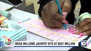 Mega Millions jackpot sits at $547 million