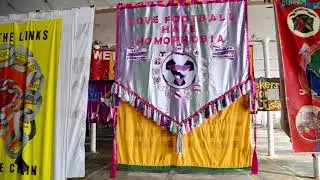 A walk round Banner Culture, Northlight Mill, Brierfield (2019)