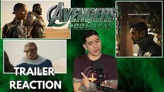 Avengers: Doomsday Wakanda and Fantastic Four Teaser Trailer Reaction MCU Marvel!