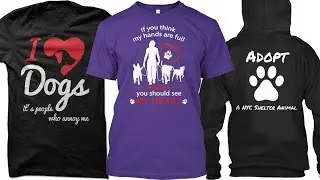 Cheap Funny dog tshirts for Boys/Girls or Men/Women - Custom dog t shirts