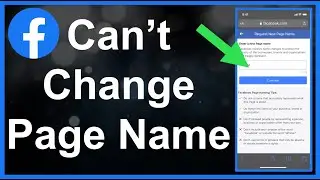 Facebook Your Page Name Can't Be Changed (FIX!)
