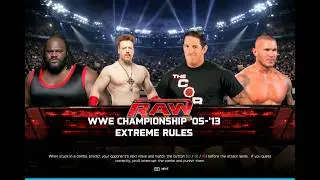 WWE 2K25 - Марк Генри против Шеймуса против Уэйда Барретта против Рэнди Ортона | Extreme Rules Sh...