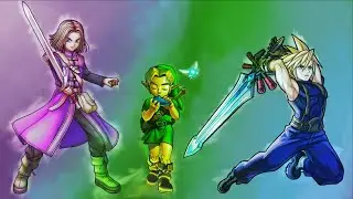 Zelda x Final Fantasy x Dragon Quest | Lofi • Hip Hop • Metal • R&B Remixes |Study, Chill, and Relax