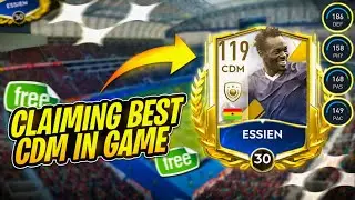 CLAIMING ESSIEN FROM HALL OF LEGENDS | BEST F2P CDM?? | MAX RATED REVIEW IN FIFA MOBILE 23