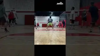 Aim high, hit hard 🙌🏐 #volleyballplay #powerplay #nevergiveup #athletics #competitiontime