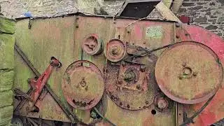1950s Massey Harris Baler Rusting in Peace