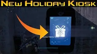 Destiny - NEW Holiday Items Kiosk And Possible NEW Destiny Items! (Access Holiday Items)