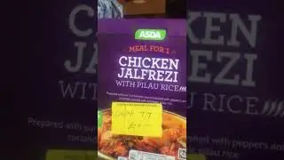 The cheapest chicken jalfrezi ready meal at &pound;1! 😆