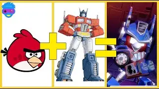 Angry Birds Transformers - BEFORE & AFTER - Part 6