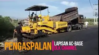 Cara dan Tahapan Pengaspalan Jalan Yang Benar (Lapisan Aspal AC-Base)