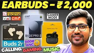[TOP 3]🔥Best Earbuds 2026🔥Best Earbuds Under ₹2000 in India 2026 🔥Best TWS Under ₹2000