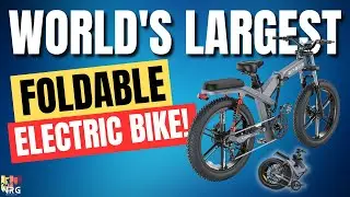 🔥 WORLD'S LARGEST FOLDABLE EBIKE - ENGWE X26 FULL SUSPENSION BEAST WITH 31MPH AND DUAL BATTERIES
