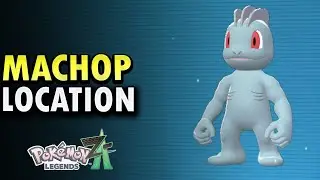 Machop Location - Pokedex No.125 Pokemon Legends Z-A