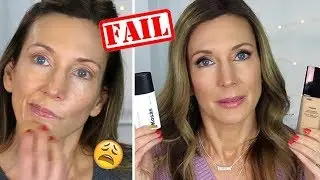 Foundation Friday Over 50 | Double Fail! Kosas Tinted Face Oil + Hourglass Vanish Liquid