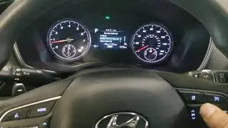 2021 Hyundai santa fe oil light reset