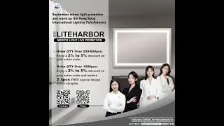 Mirror Light Live Surprise: Discounts & Free Sample Treats #ledlighting  #ledmirror  #factory